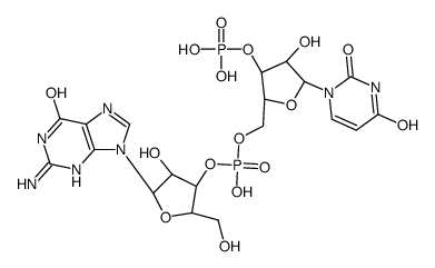 guanylyl(3'-5')uridine 3'-monophosphate结构式