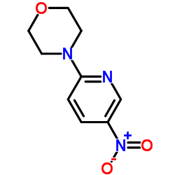 4-(5-Nitro-2-pyridinyl)morpholine Structure