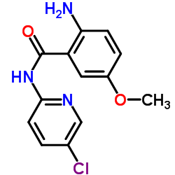 2-Amino-N-(5-chloro-2-pyridinyl)-5-methoxybenzamide picture