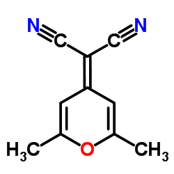 (2,6-Dimethyl-4H-pyran-4-ylidene)malononitrile picture