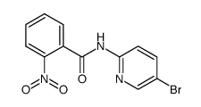 N-(5-bromo-2-pyridinyl)-(2-nitro)phenylcarboxamide picture