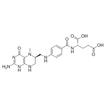 Levomefolic acid structure