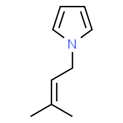 1H-Pyrrole,1-(3-methyl-2-butenyl)-(9CI) Structure