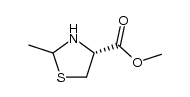 4-Thiazolidinecarboxylicacid,2-methyl-,methylester,(4R)-(9CI) picture