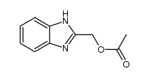 1H-Benzimidazole-2-methanol,acetate(ester)(9CI)结构式