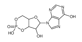 INOSINE-3',5'-CYCLIC PHOSPHATE Structure