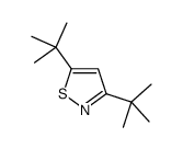 3,5-ditert-butyl-1,2-thiazole Structure