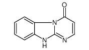 (9CI)-嘧啶并[1,2-a]苯并咪唑-4(1H)-酮结构式