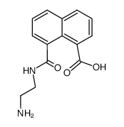 8-(2-amino-ethylcarbamoyl)-[1]naphthoic acid Structure