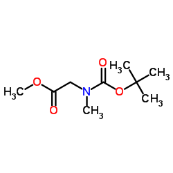 N-Boc-N-甲基甘氨酸甲酯图片