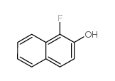 2-Naphthalenol,1-fluoro-结构式