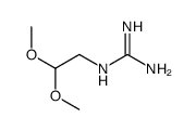 Guanidine, N-(2,2-dimethoxyethyl)- Sulfuric acid Structure