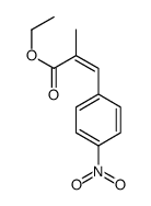 Ethyl 2-methyl-3-(4-nitrophenyl)acrylate Structure