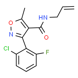 (3-(6-CHLORO-2-FLUOROPHENYL)-5-METHYLISOXAZOL-4-YL)-N-PROP-2-ENYLFORMAMIDE picture