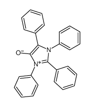 1,2,3,5-tetraphenyl-1H-imidazol-3-ium-4-olate Structure