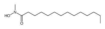 N-hydroxy-N-methyltetradecanamide结构式