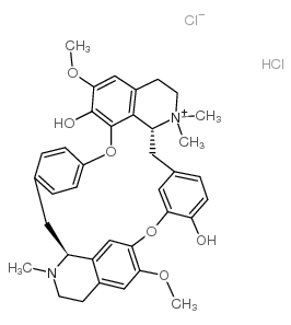 氯化筒箭毒碱结构式