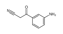 3-(3-amino-phenyl)-3-oxo-propionitrile structure