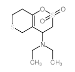 N,N-diethyl-9,9-dioxo-10-oxa-4,9$l^{6}-dithiabicyclo[4.4.0]dec-11-en-7-amine picture