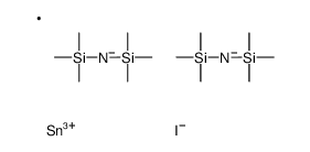 [[[[bis(trimethylsilyl)amino]-iodo-methylstannyl]-trimethylsilylamino]-dimethylsilyl]methane Structure