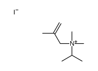 dimethyl-(2-methylprop-2-enyl)-propan-2-ylazanium,iodide Structure