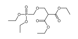 diethyl 2-(diethoxyphosphorylmethoxymethyl)propanedioate结构式