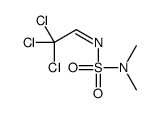 1,1,1-trichloro-2-(dimethylsulfamoylimino)ethane结构式