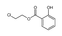 salicylic acid-(2-chloro-ethyl ester) Structure