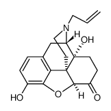 (+)-Naloxone Structure