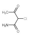 2-chloroacetoacetamide structure