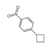 1-cyclobutyl-4-nitrobenzene Structure