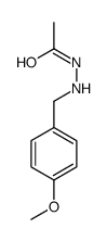 N'-(p-Methoxybenzyl)acetohydrazide structure