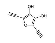 3,4-Furandiol, 2,5-diethynyl- (9CI) structure