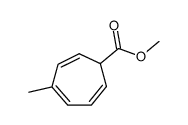 methyl 4-methylcyclohepta-2,4,6-triene-1-carboxylate Structure