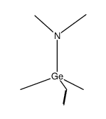 dimethyl(dimethylamino)vinylgermane结构式