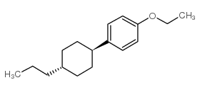 1-Ethoxy-4-(trans-4-propylcyclohexyl)benzene Structure