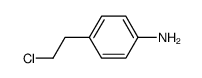 2-(4-aminophenyl)ethyl chloride Structure