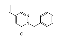 2-benzyl-5-ethenylpyridazin-3-one结构式