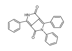 1,4,5-triphenyl-2H-pyrrolo[3,4-c]pyrrole-3,6-dione结构式