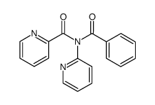 N-benzoyl-N-(pyridin-2-yl)picolinamide结构式