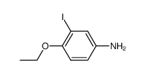 4-ethoxy-3-iodo-aniline结构式