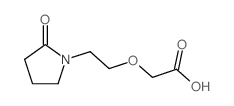 [2-(2-OXO-PYRROLIDIN-1-YL)-ETHOXY]-ACETIC ACID结构式