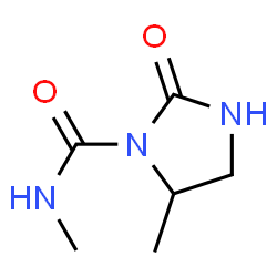 1-Imidazolidinecarboxamide,N,5-dimethyl-2-oxo- structure