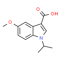 1-Isopropyl-5-methoxy-1H-indole-3-carboxylic acid picture