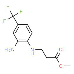 METHYL 3-[2-AMINO-4-(TRIFLUOROMETHYL)ANILINO]PROPANOATE图片