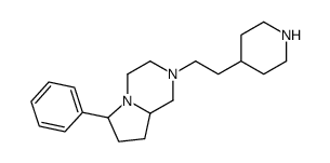 6-phenyl-2-(2-piperidin-4-ylethyl)-3,4,6,7,8,8a-hexahydro-1H-pyrrolo[1,2-a]pyrazine Structure