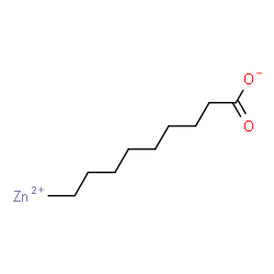 Decanoic acid, zinc salt, basic structure