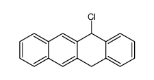 5-chloro-5,12-dihydrotetracene Structure