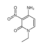 4-amino-1-ethyl-3-nitropyridin-2-one Structure