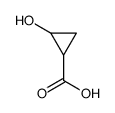 2-hydroxycyclopropane-1-carboxylic acid Structure